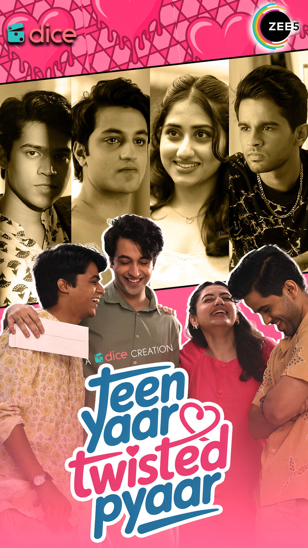 Teen Yaar Twisted Pyaar